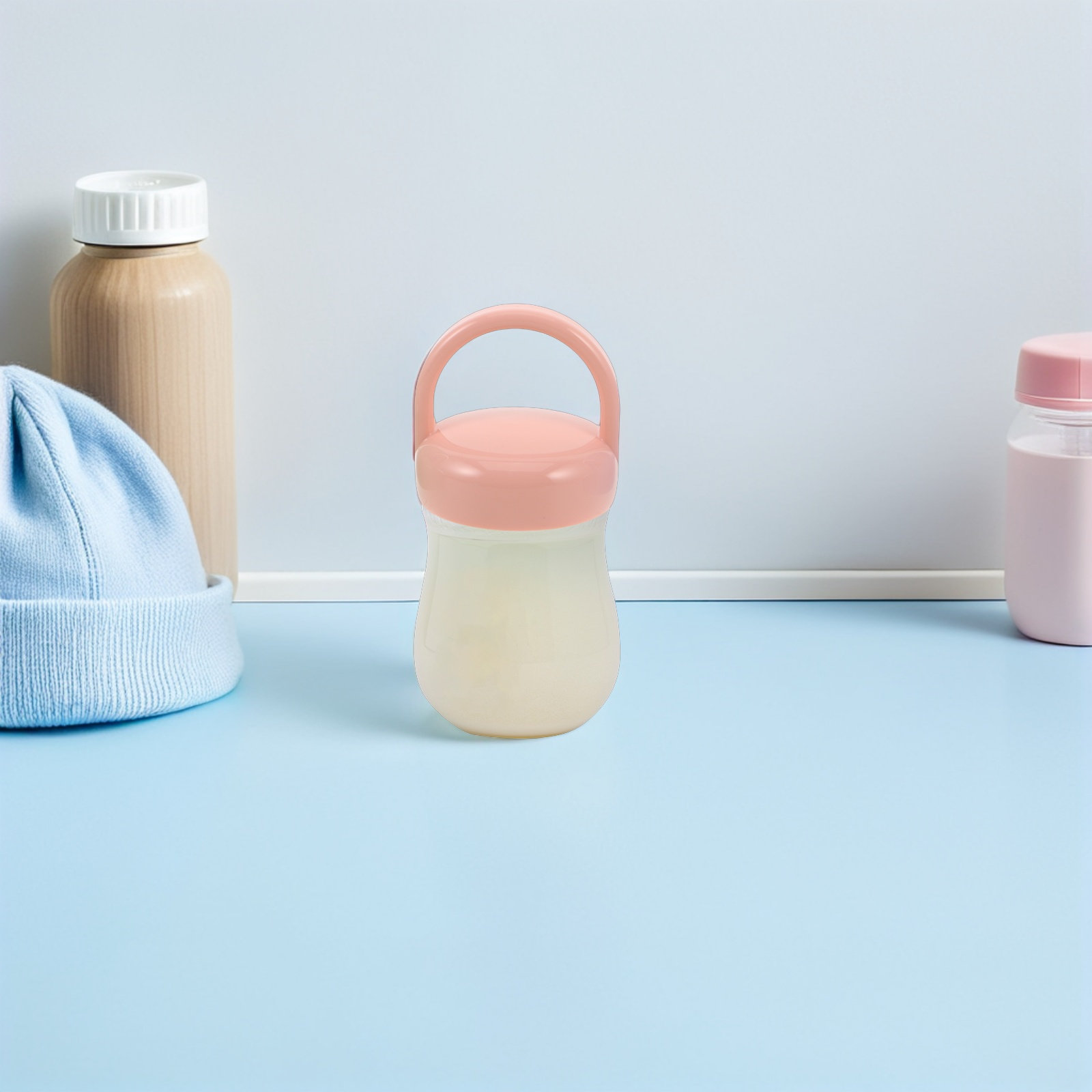 3Pcs Baby Bottle Caps Ergonomi - Food Storage Baby ulasan dan harga