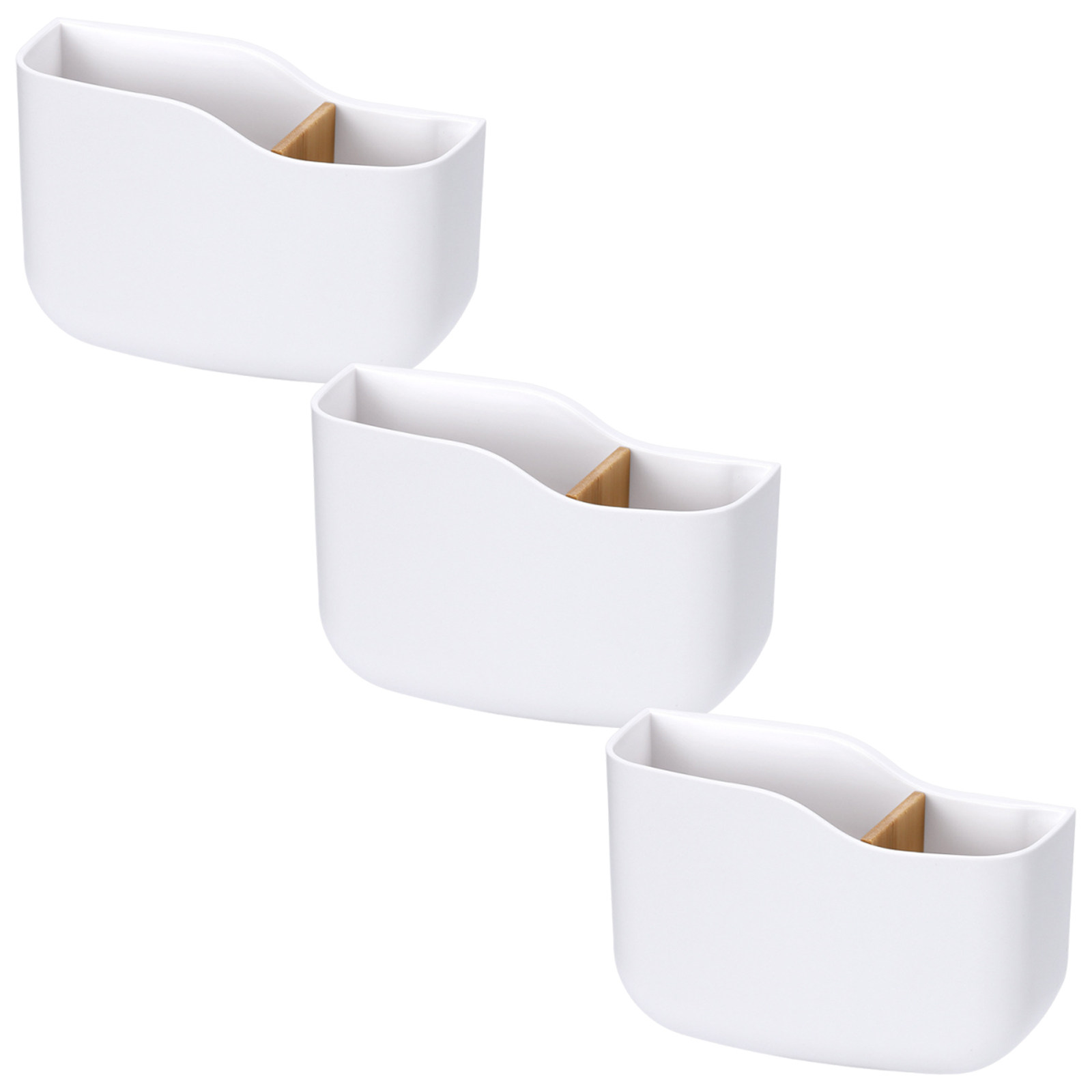 3Pcs Remote Control Holder Wal - Food Storage Dividers ulasan dan harga