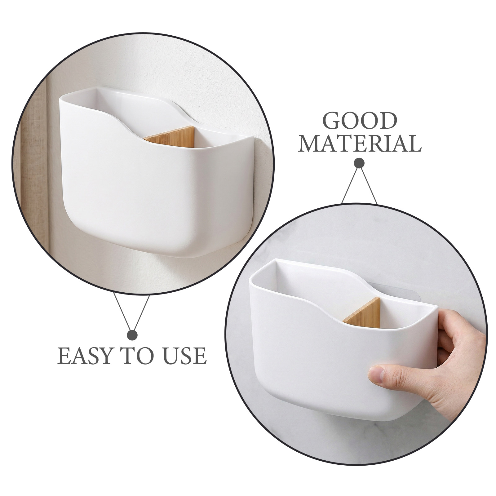3Pcs Remote Control Holder Wal - Food Storage Dividers ulasan dan harga