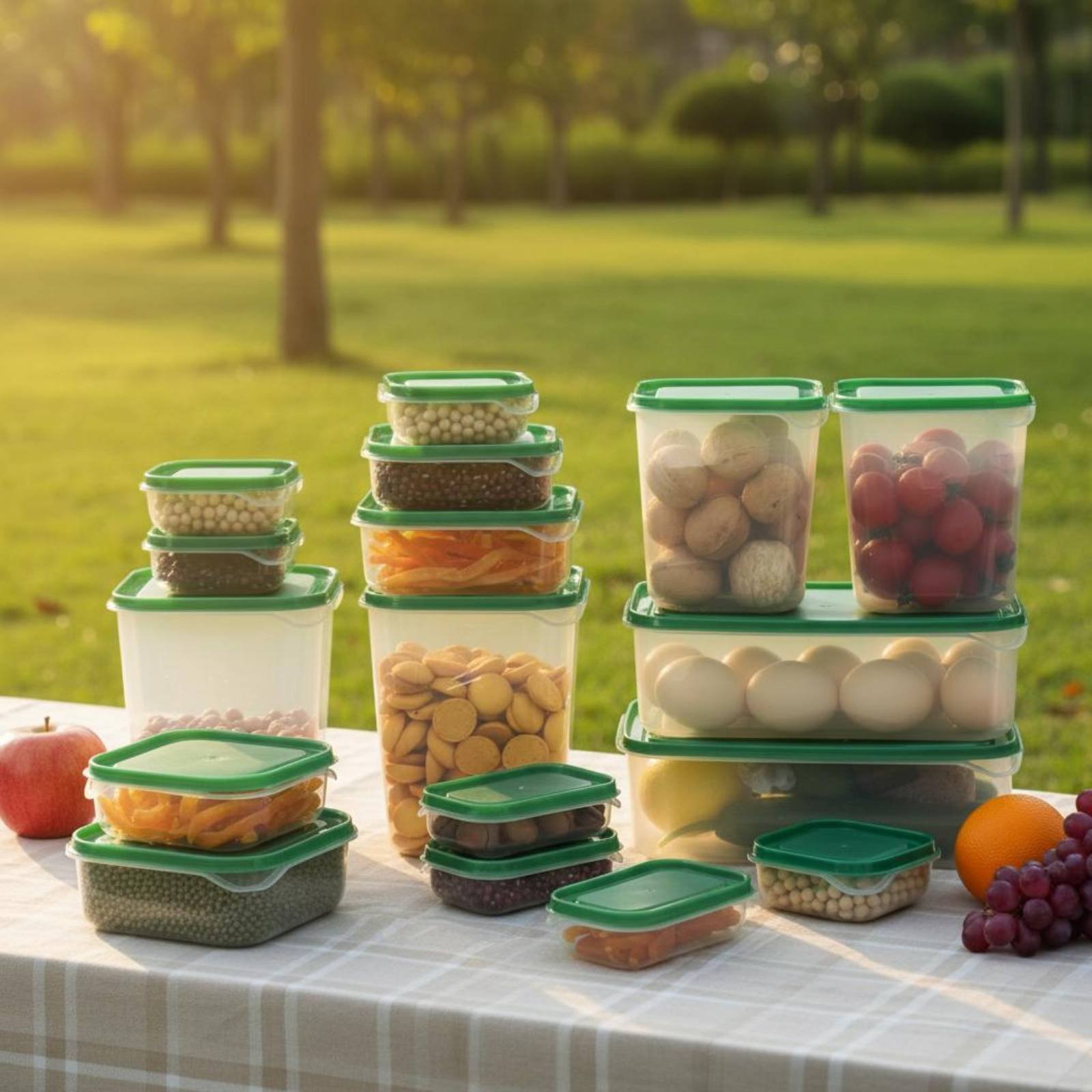 17 Pieces Fridge Storage Box S - Set Food Storage ulasan dan harga