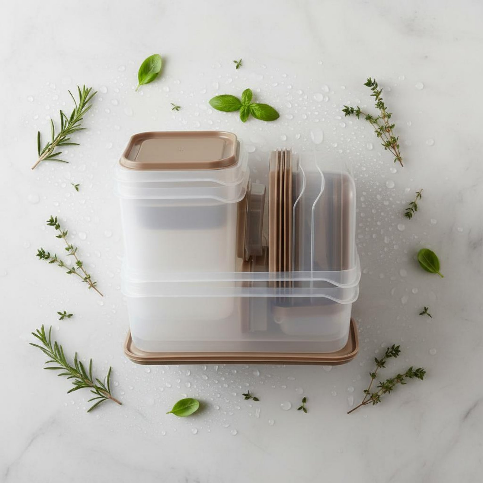 17 Pieces Fridge Storage Box S - Set Food Storage ulasan dan harga