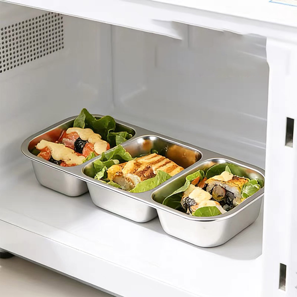 Stainless Steel Food Storage B - Food Storage Method ulasan dan harga