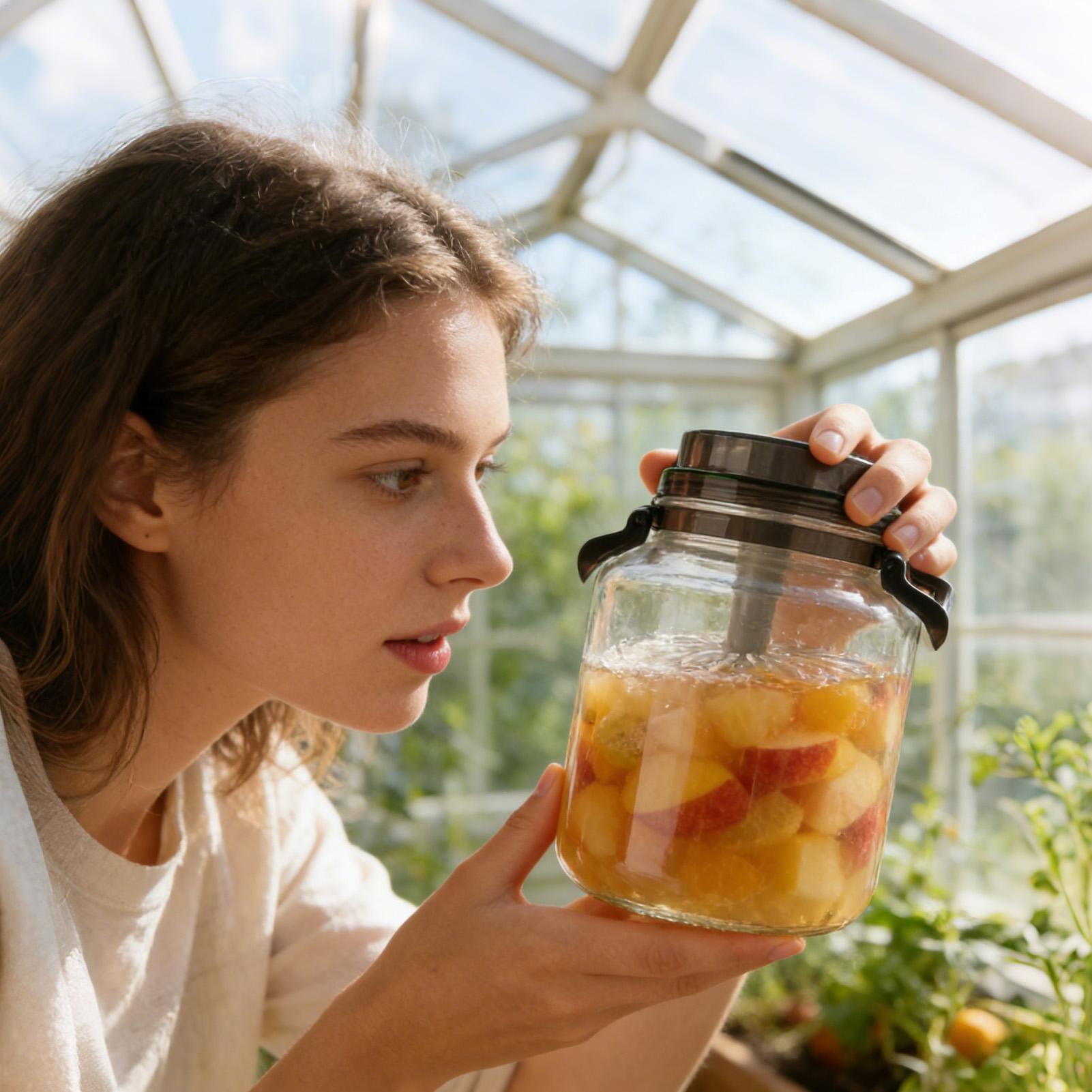 Pickle Jar 5L Airtight Round S - Food Storage Jars Airtight ulasan dan harga