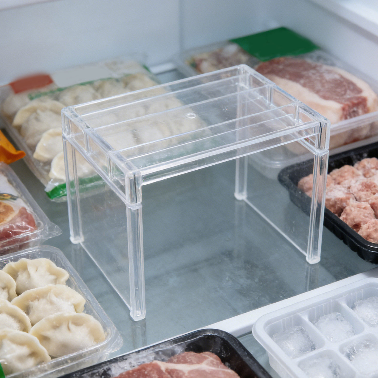 2Pcs Refrigerator Organizer Sh - Food Storage Kitchen ulasan dan harga