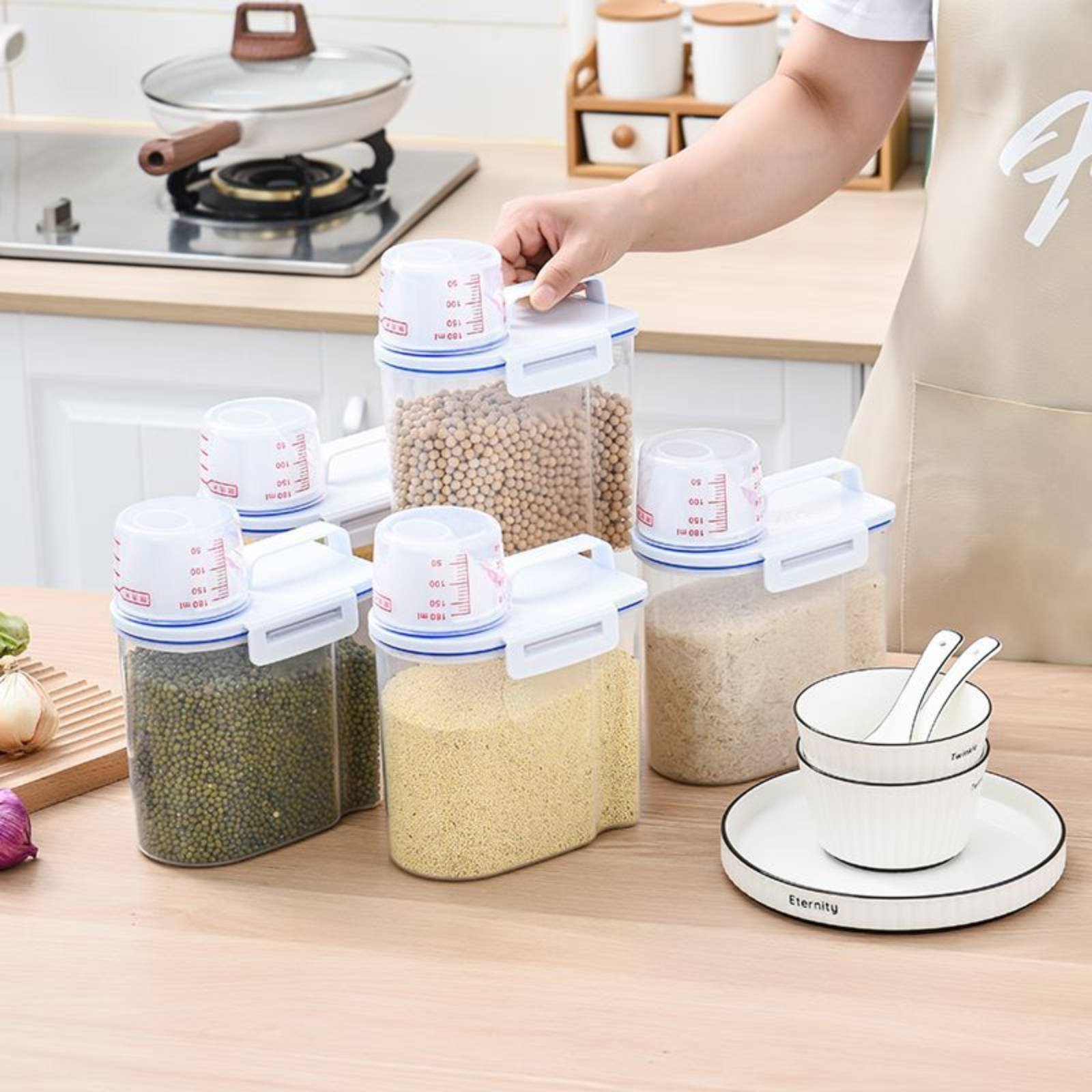 Rice Storage Container Safe Ri - Food Storage Pantry ulasan dan harga