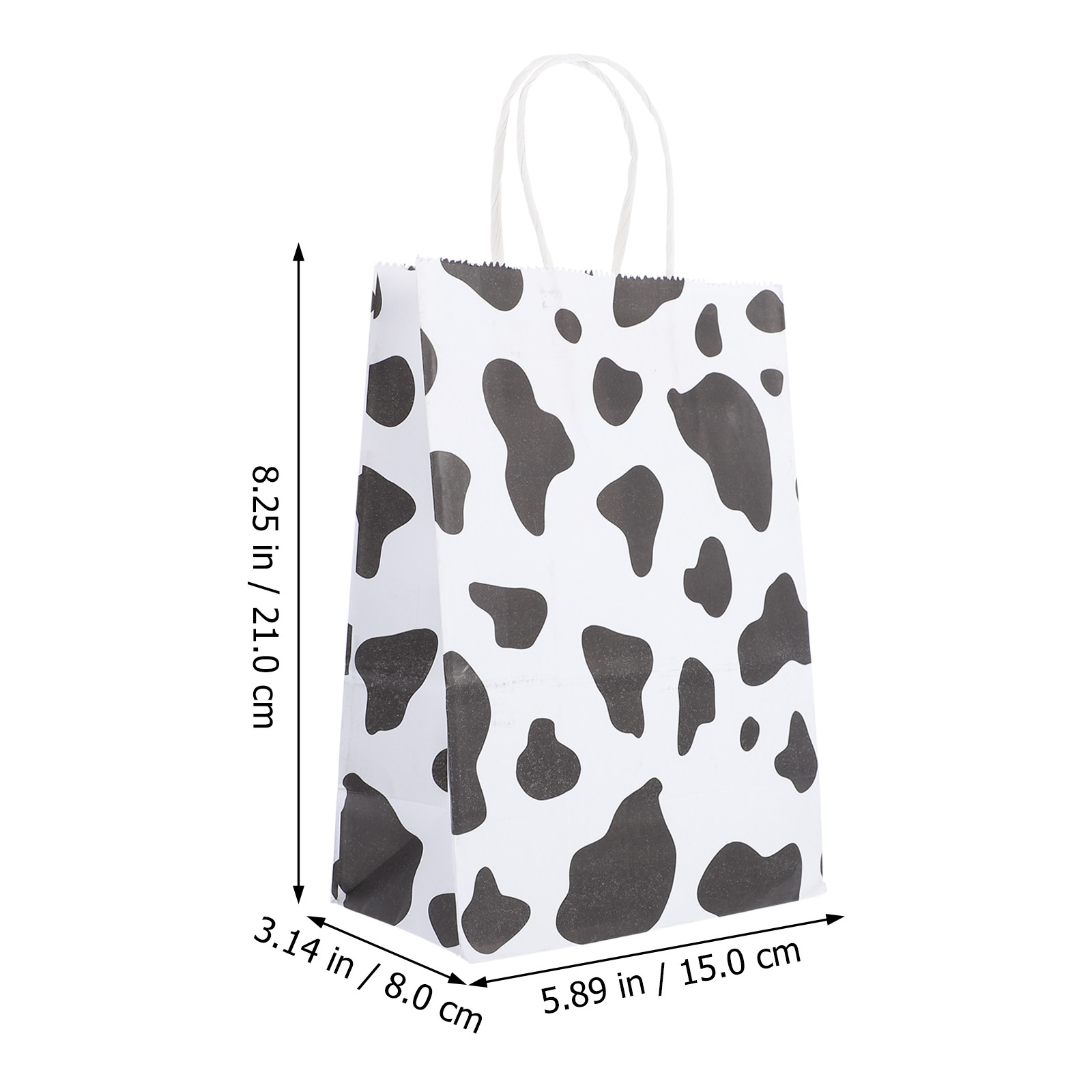 24Pcs Gift Paper Packaging Bag - Zebra Food Storage ulasan dan harga