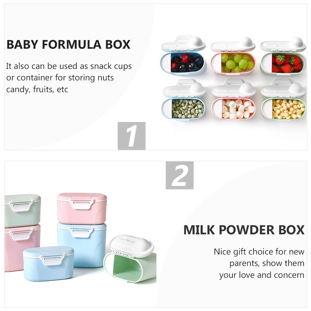 Baby Milk Powder Dispenser Por - Food Storage Baby ulasan dan harga