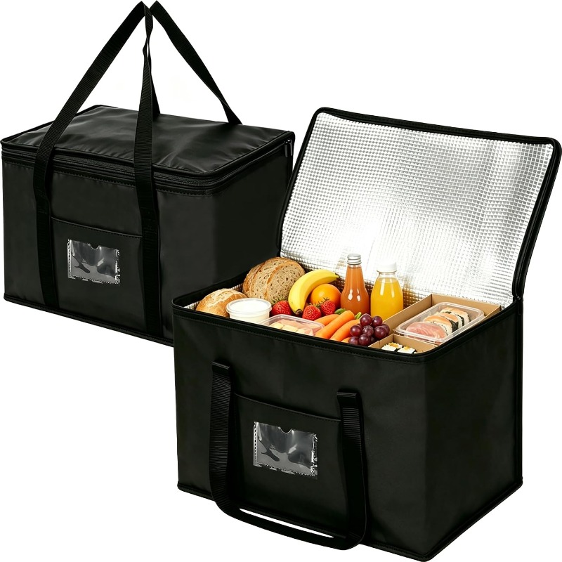 1pc Large Insulated Picnic Coo - Food Storage Hiking ulasan dan harga