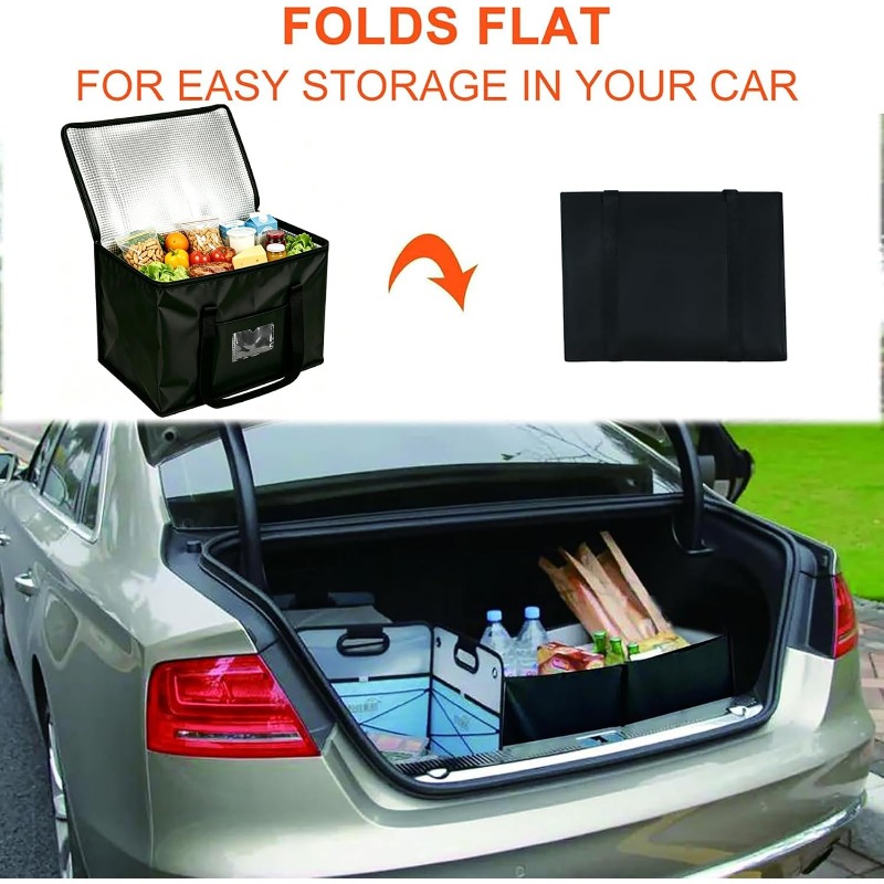 1pc Large Insulated Picnic Coo - Food Storage Hiking ulasan dan harga