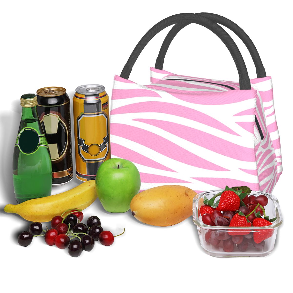Zebra Pattern Pink Zebra Strip - Zebra Food Storage ulasan dan harga