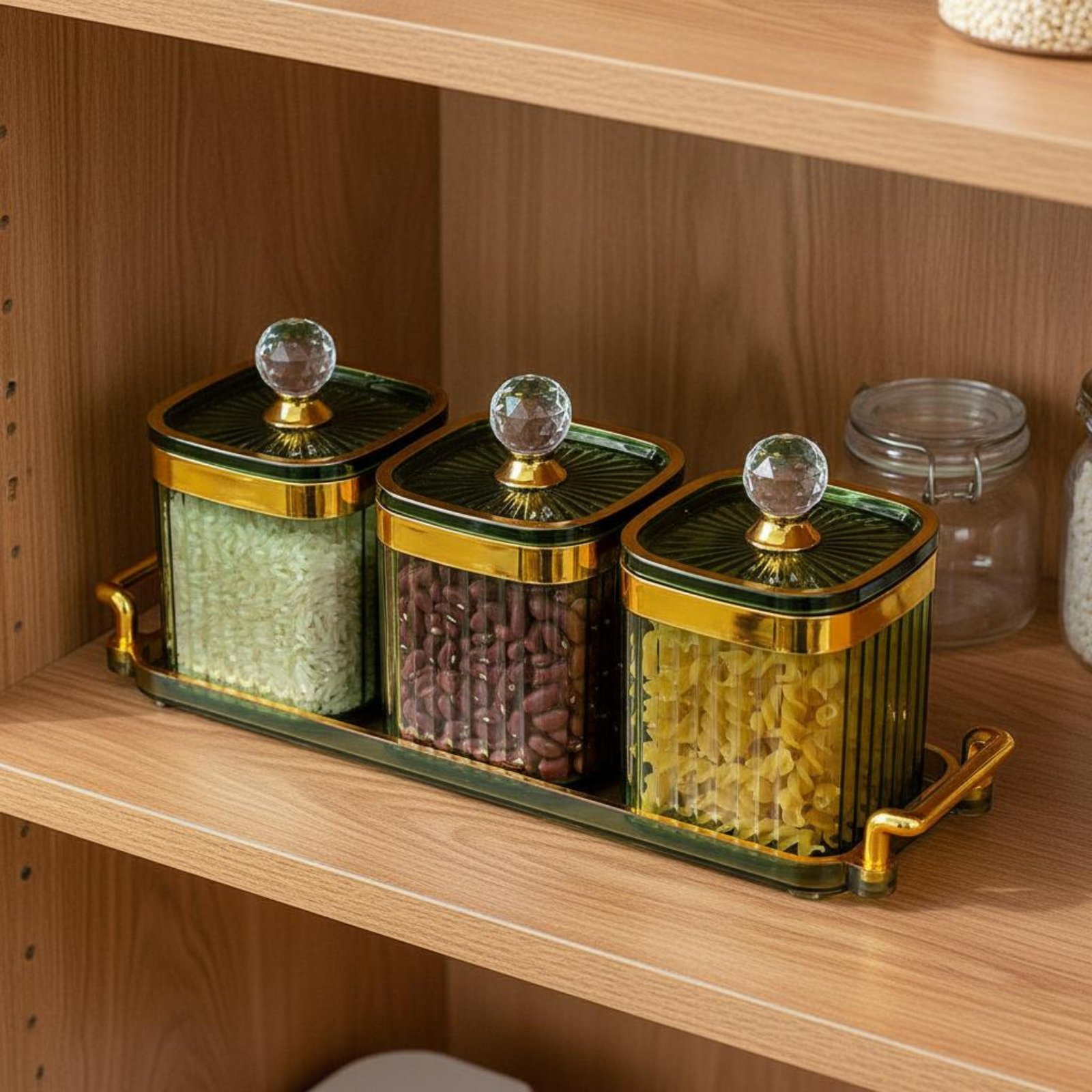 Decorative Snack Container Set - Set Food Storage ulasan dan harga