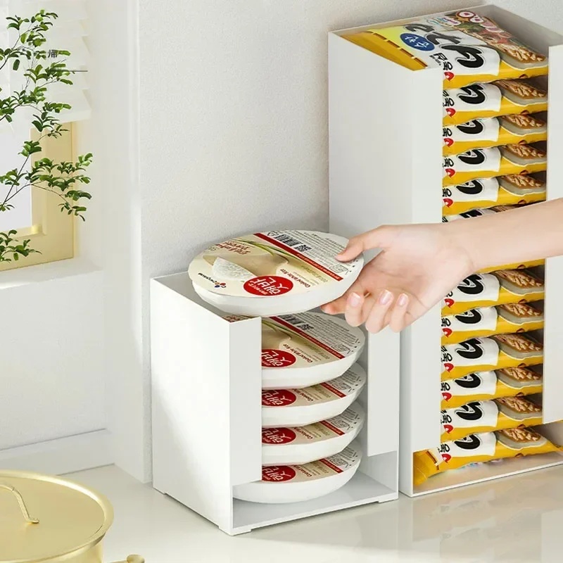 Instant Noodle Storage Box Mul - Food Storage Pantry ulasan dan harga