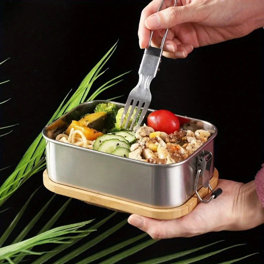 New 304 Stainless Steel Bamboo - Food Storage Method ulasan dan harga
