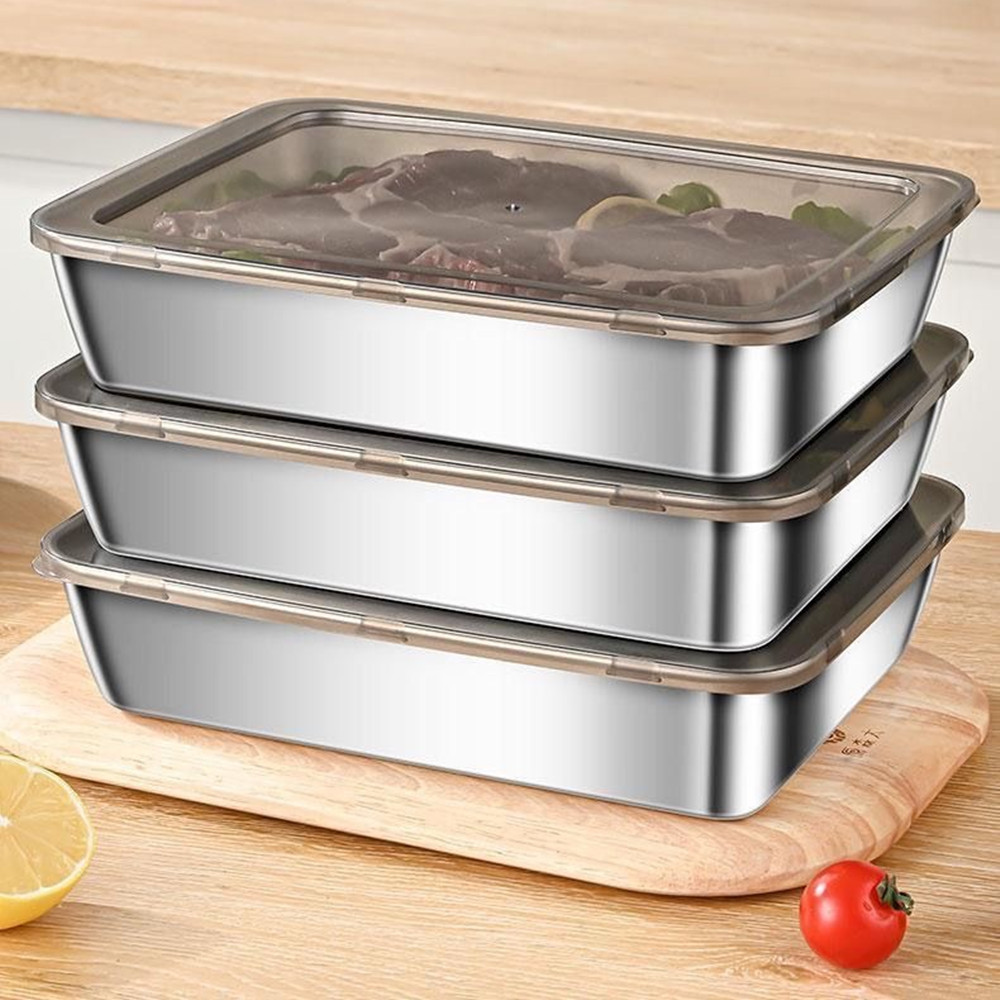 2026 3pcs 5pcs Stainless Steel - Set Food Storage ulasan dan harga