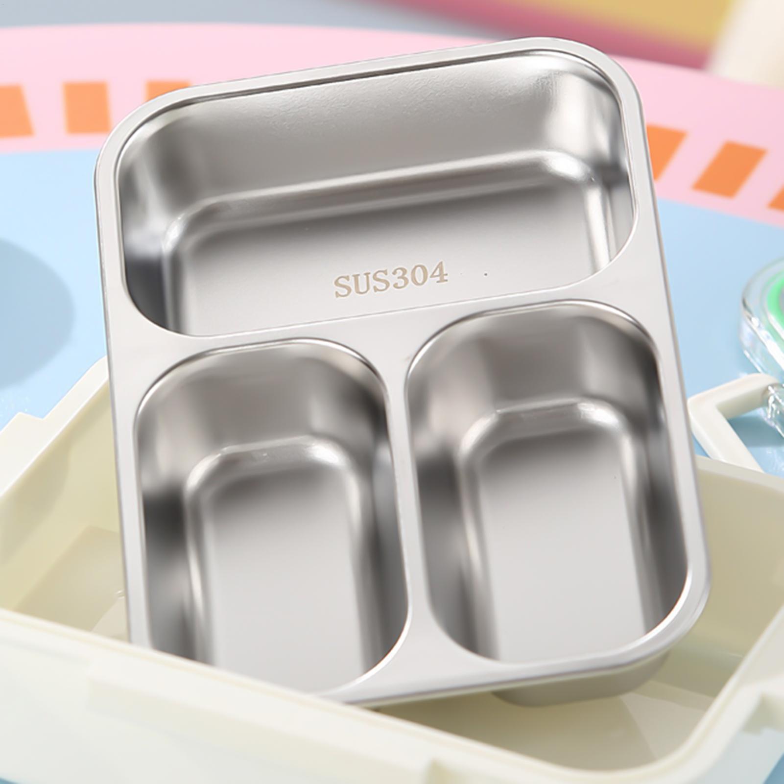 Stainless Steel Lunch Box Divi - Food Storage Dividers ulasan dan harga