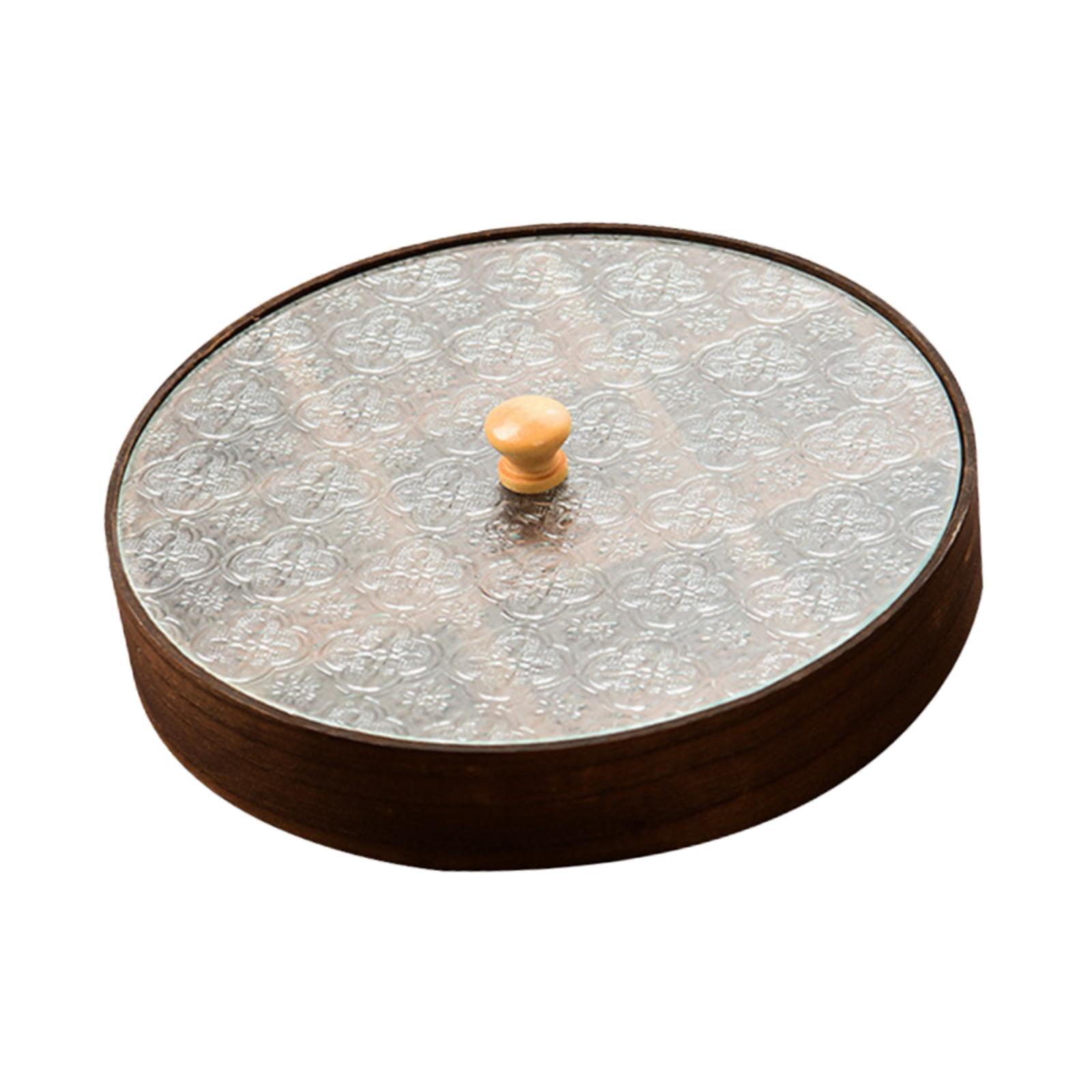 Large Capacity Wooden Serving  - Food Storage Dividers ulasan dan harga