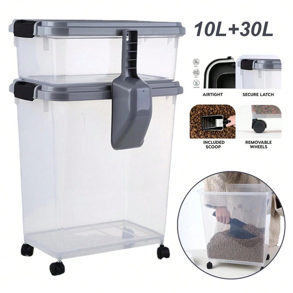 Food Storage Container, 30 Lbs - Food Storage For Dog ulasan dan harga