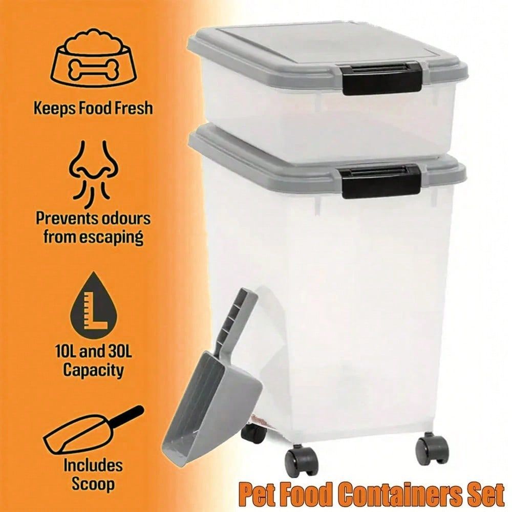 Food Storage Container, 30 Lbs - Food Storage For Dog ulasan dan harga