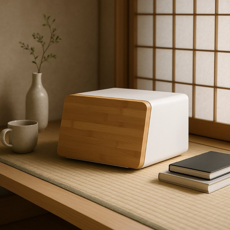 Bamboo Bread Box for Kitchen S - Food Storage Pantry ulasan dan harga