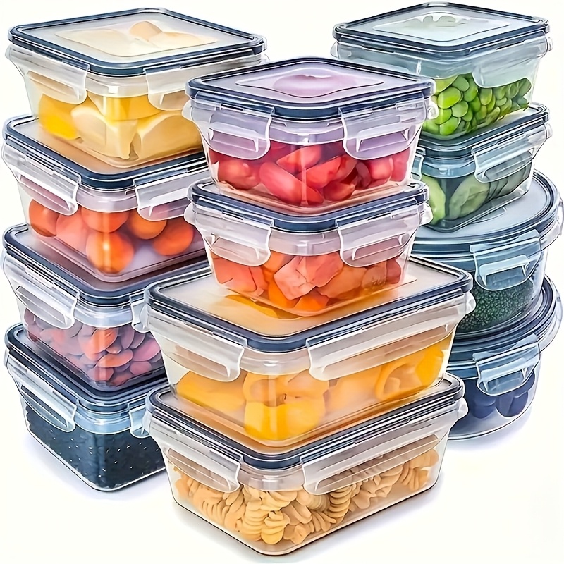 8Pcs Set Includes 4 Containers - Set Food Storage ulasan dan harga