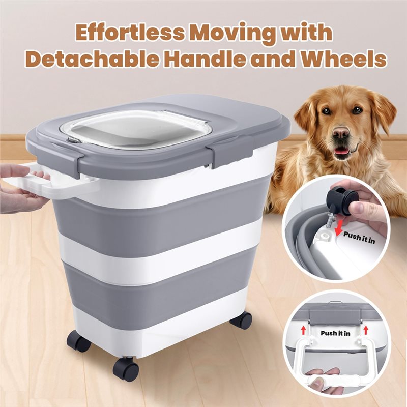 A53Q-Food Storage Container 1P - Food Storage For Dog ulasan dan harga