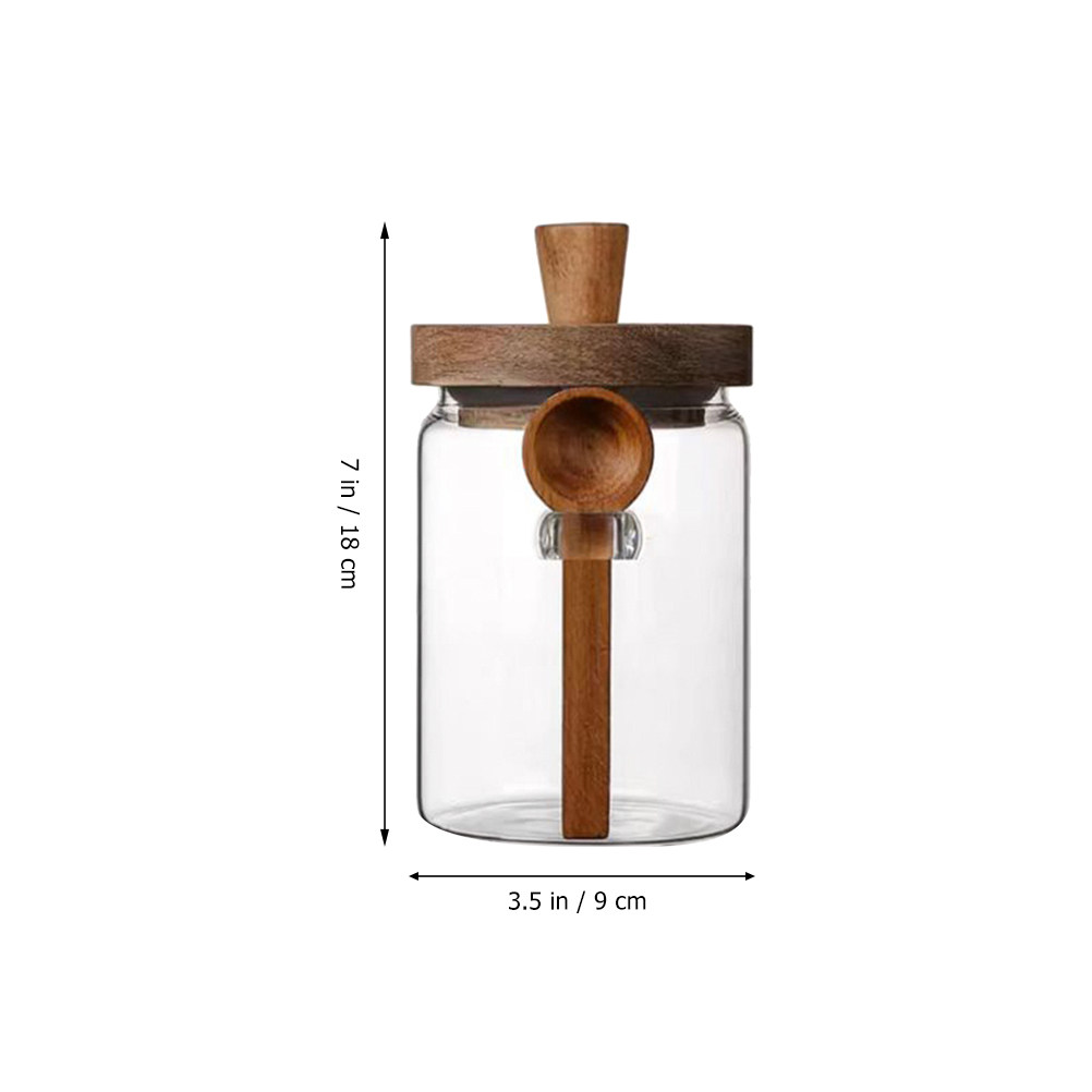 Transparent Glass Food Storage - Food Storage Jars Airtight ulasan dan harga