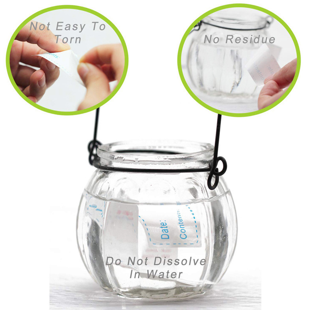250Pcs Dissolvable Food Labels - Food Storage Kitchen ulasan dan harga