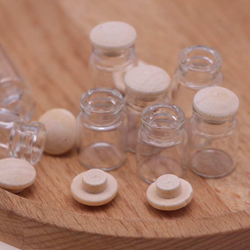 4Pcs 1:12 Dollhouse Miniature  - Food Storage Glass ulasan dan harga