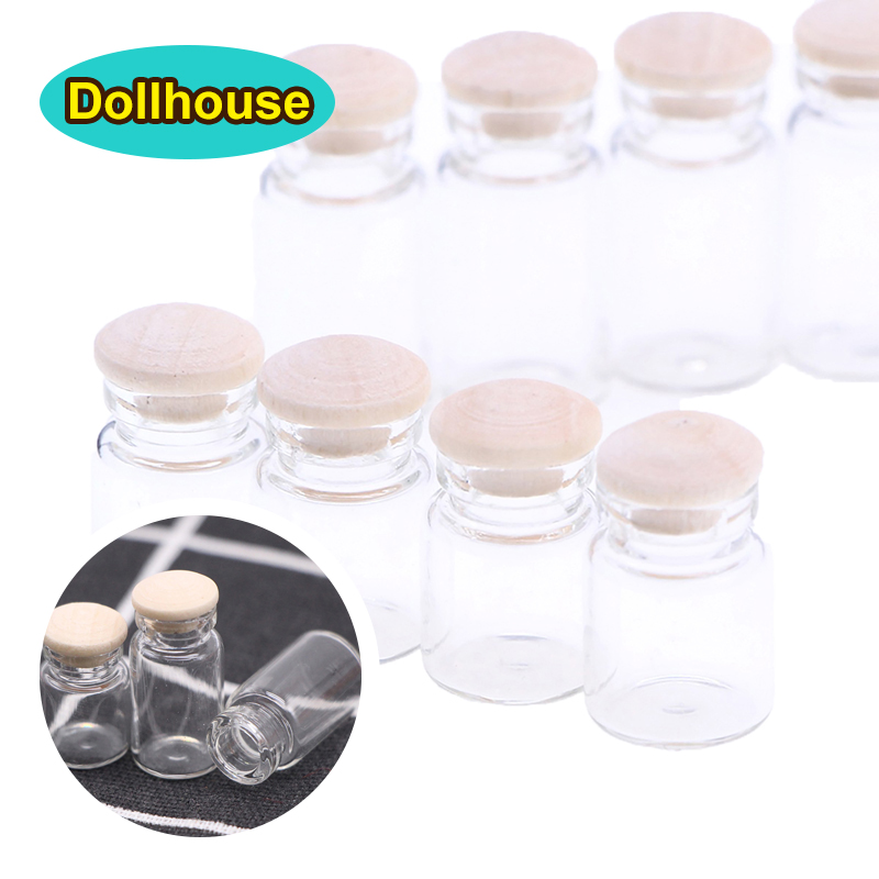 4Pcs 1:12 Dollhouse Miniature  - Food Storage Glass ulasan dan harga