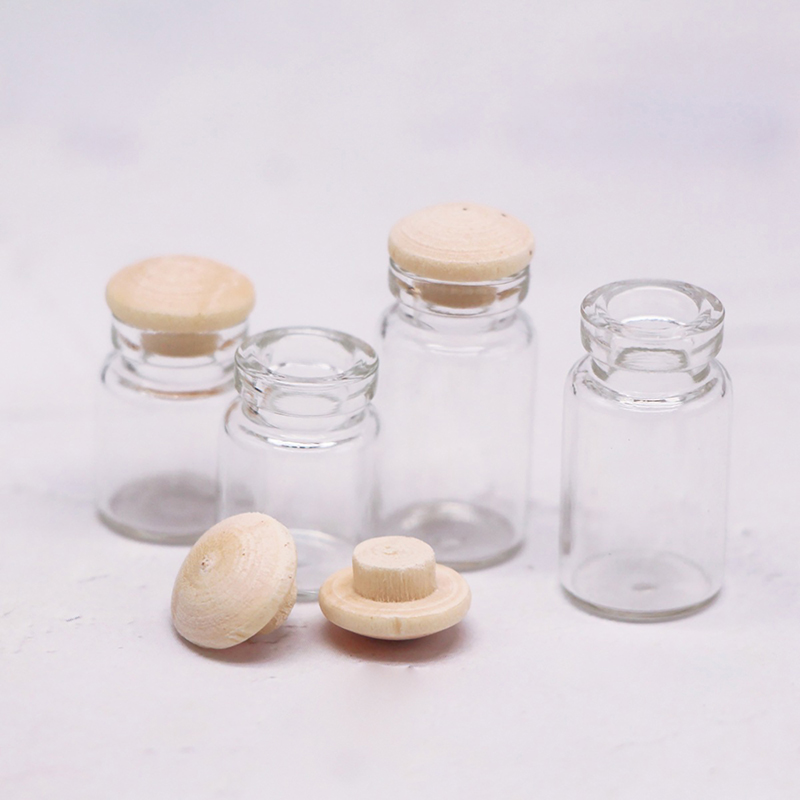4Pcs 1:12 Dollhouse Miniature  - Food Storage Glass ulasan dan harga