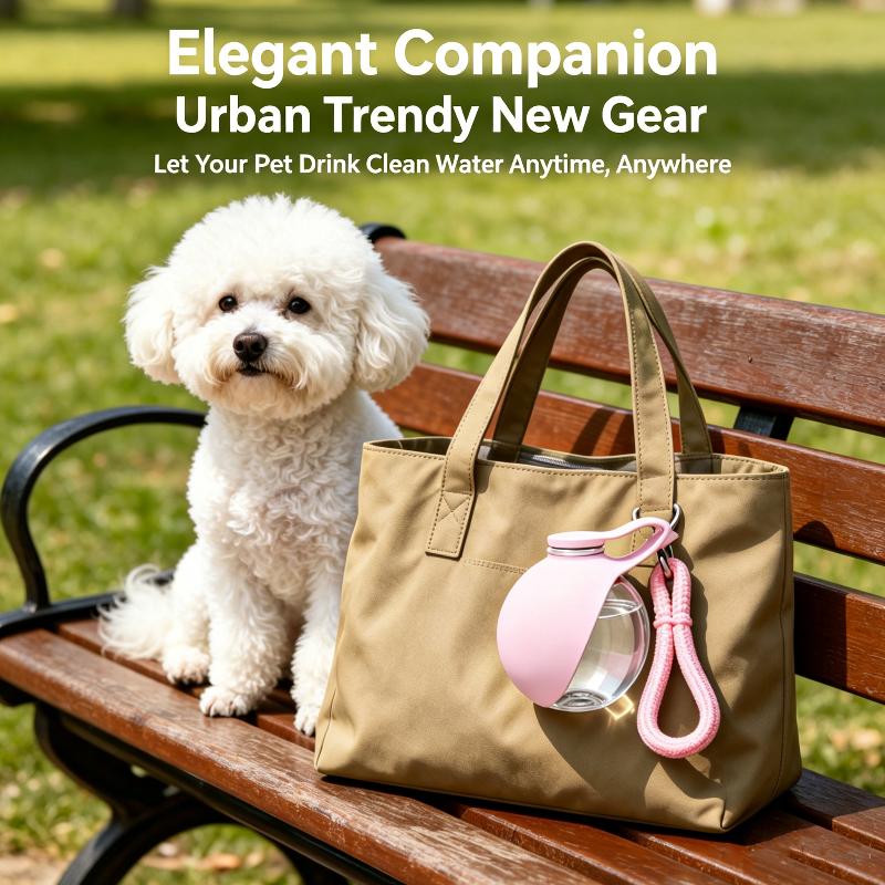 285ML Portable Pet Water Bottl - Food Storage Hiking ulasan dan harga