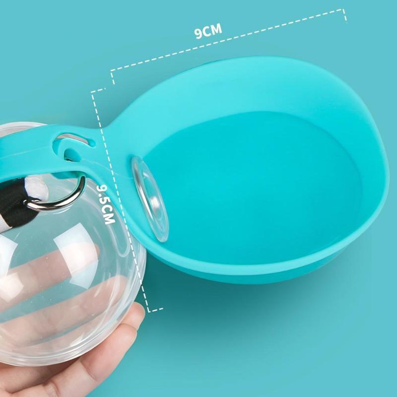 285ML Portable Pet Water Bottl - Food Storage Hiking ulasan dan harga