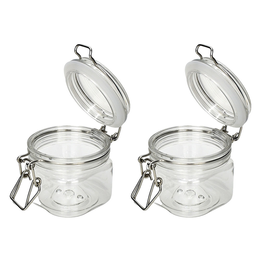 2Pcs Sealed Storage Jars Trans - Food Storage Kitchen ulasan dan harga