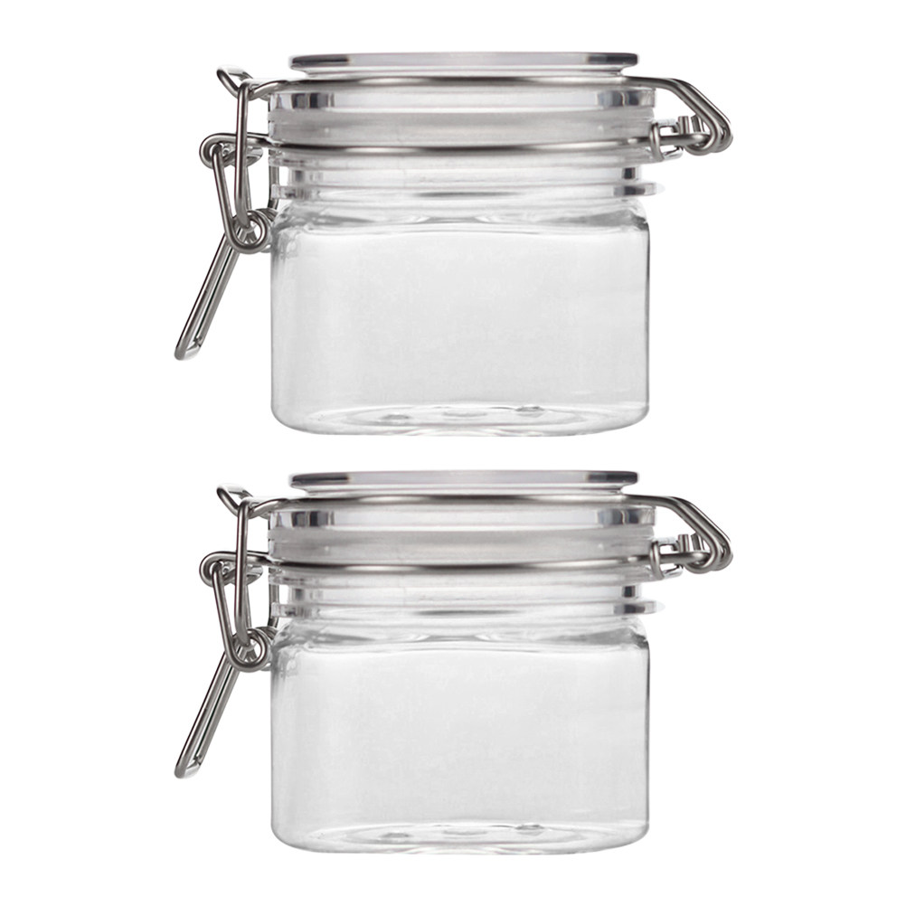 2Pcs Sealed Storage Jars Trans - Food Storage Kitchen ulasan dan harga