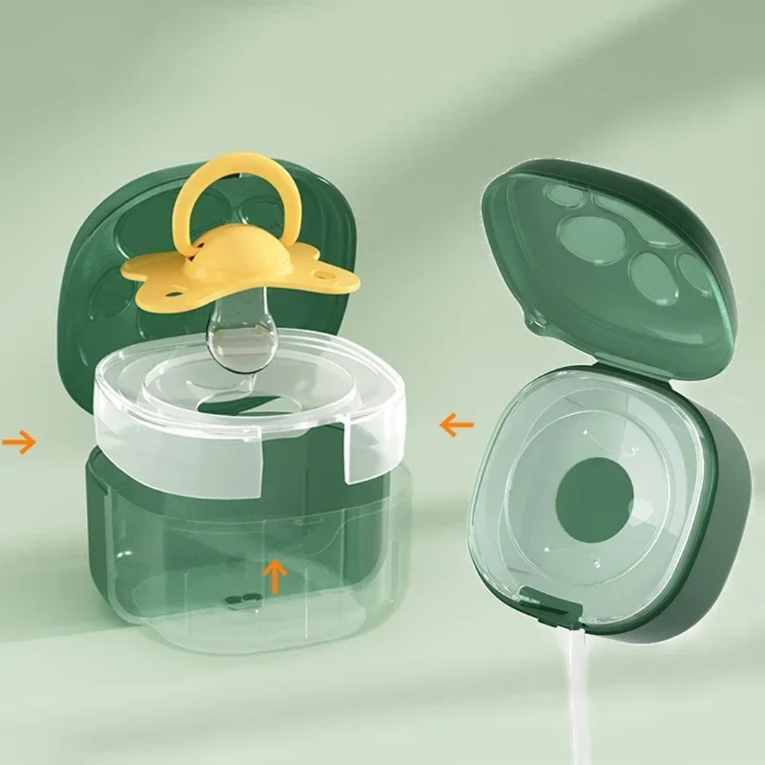 Food Grade Silicone Pacifier B - Food Storage Baby ulasan dan harga