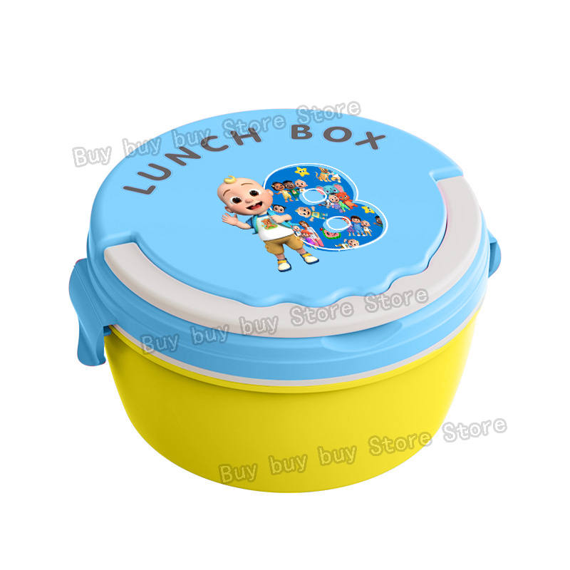 Cocomelons Lunch Boxs Portable - Food Storage Kitchen ulasan dan harga