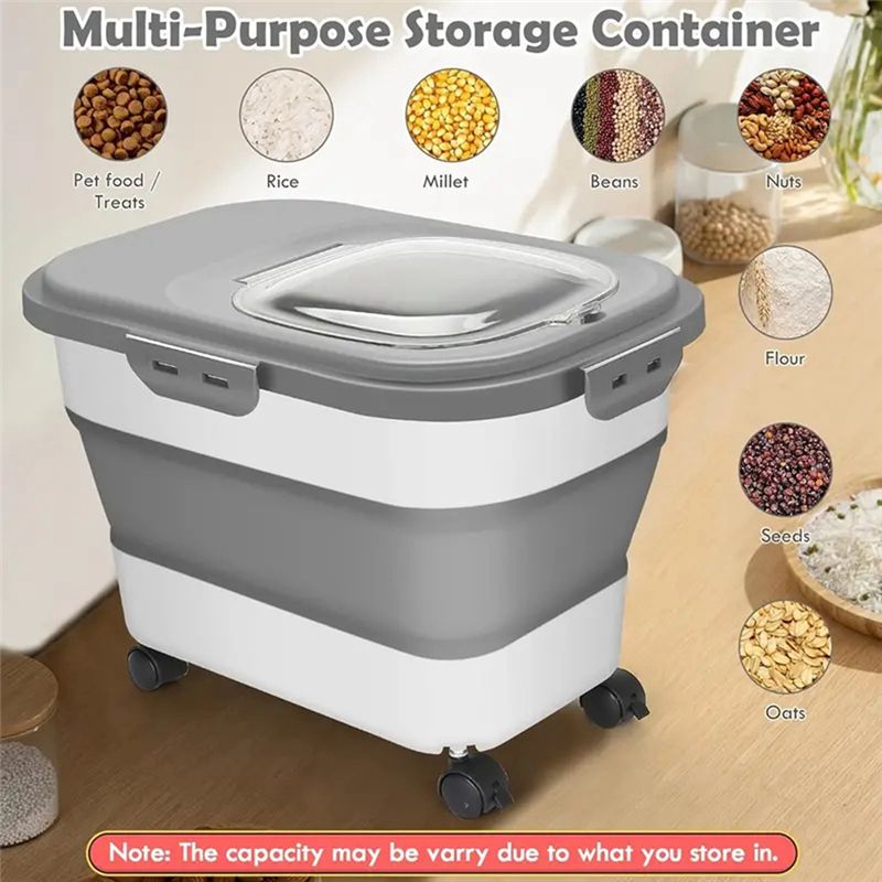 HLZS-Food Storage Container Do - Food Storage For Dog ulasan dan harga
