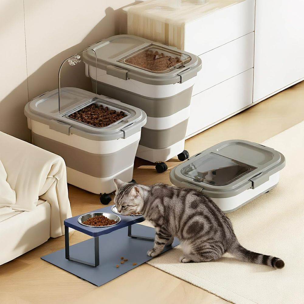 15 Lbs Dog/Cat Food Storage Co - Food Storage For Dog ulasan dan harga