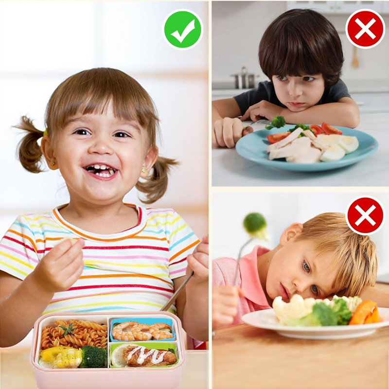 8PCS Silicone Lunch Box Divide - Food Storage Dividers ulasan dan harga
