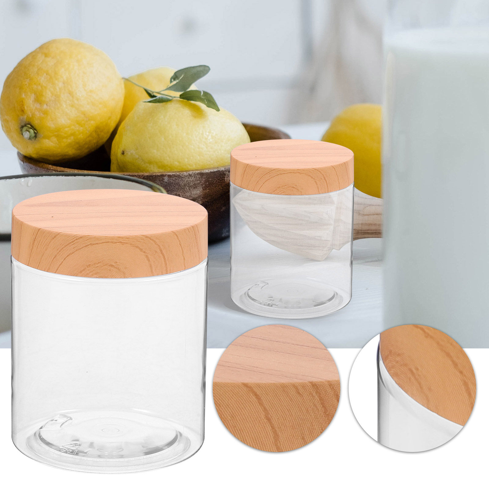 6Pcs Kitchen Storage Container - Food Storage Kitchen ulasan dan harga