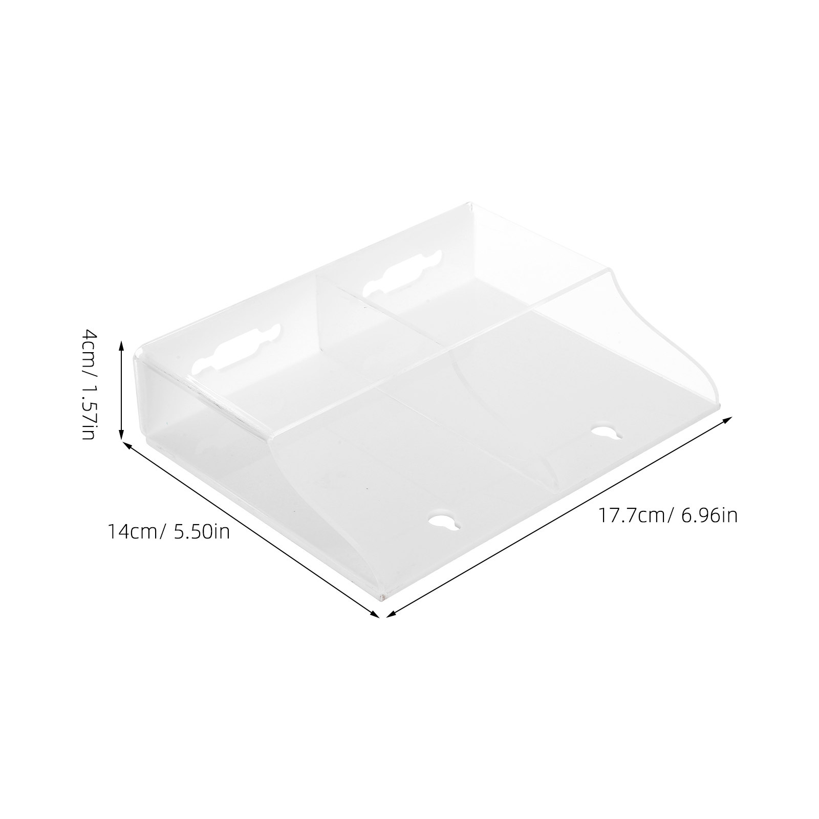 Acrylic Wall Mounted Storage B - Food Storage For Room ulasan dan harga