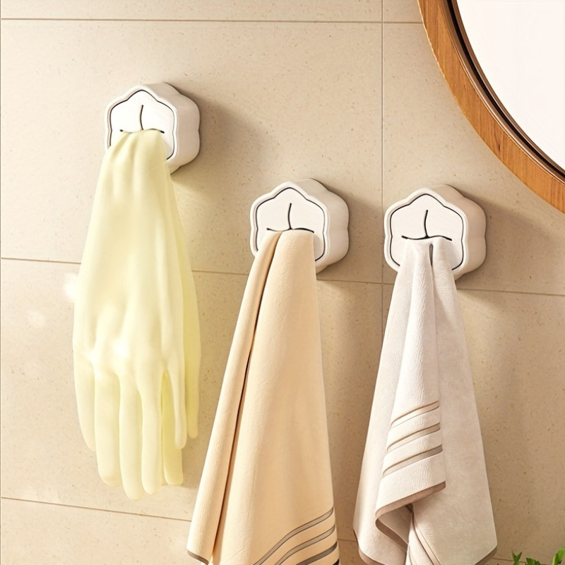 6PCS Self Adhesive Towel Holde - Food Storage For Room ulasan dan harga