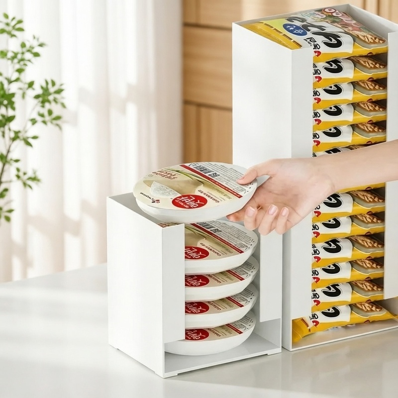Stackable Kitchen Organizer fo - Food Storage Pantry ulasan dan harga