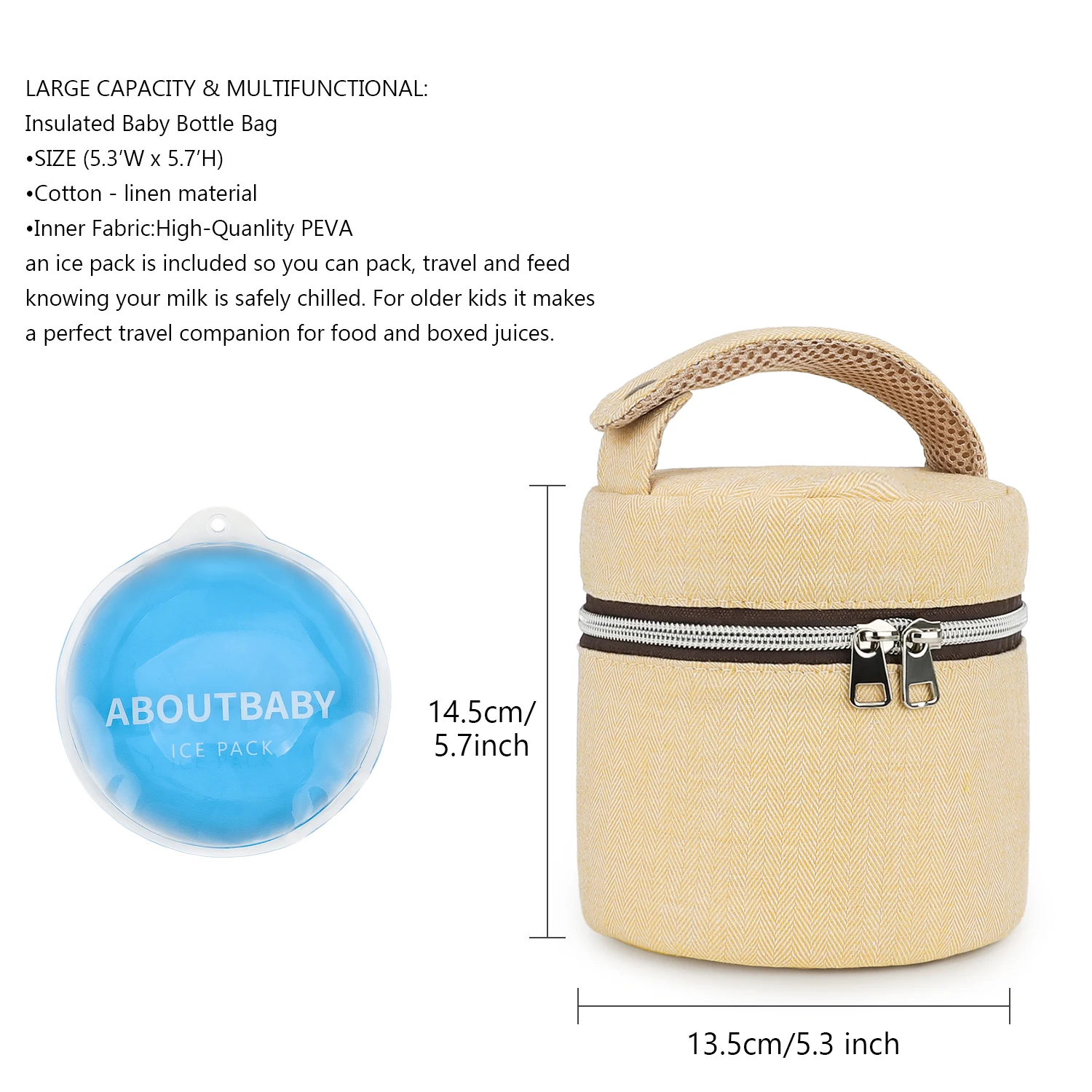 Bottle bag waterproof constant - Food Storage Baby ulasan dan harga