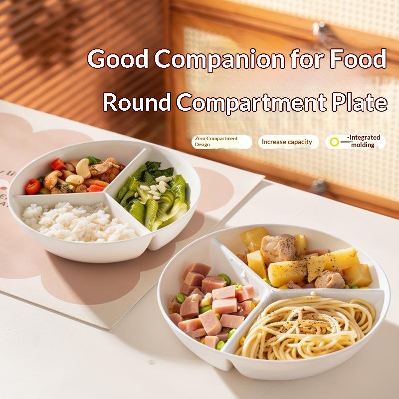 3 Compartments Grid-shaped Din - Food Storage Dividers ulasan dan harga