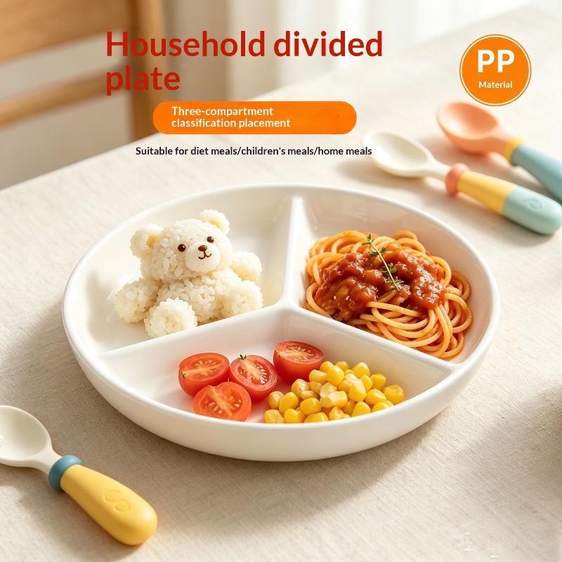 3 Compartments Grid-shaped Din - Food Storage Dividers ulasan dan harga