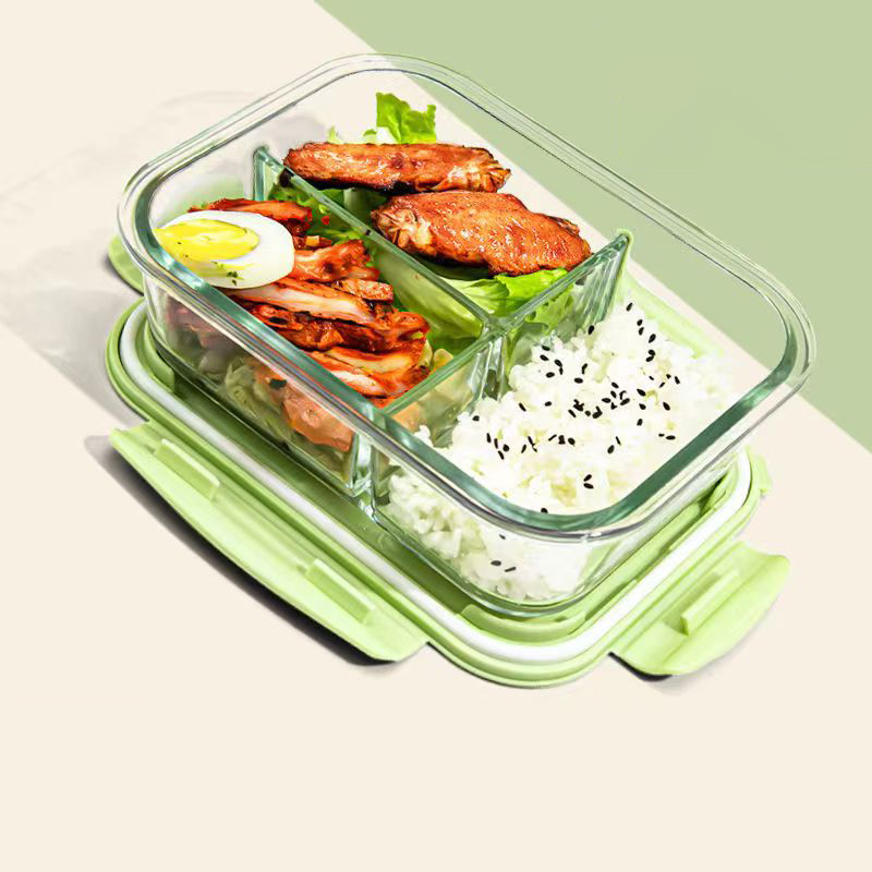 New style Lunch Box Glass 1050 - Food Storage Glass ulasan dan harga