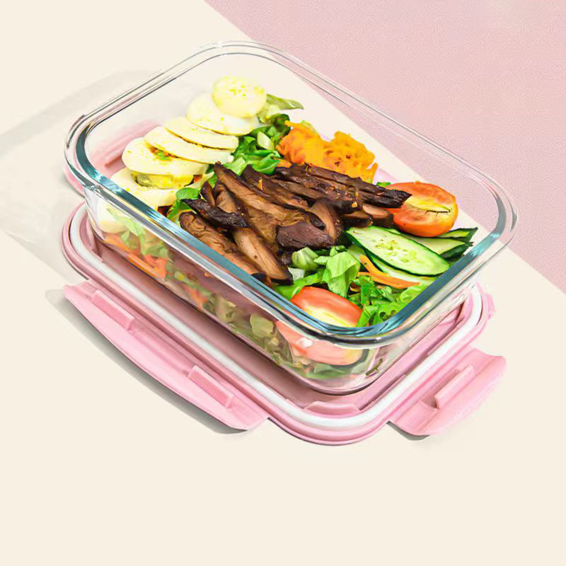 New style Lunch Box Glass 1050 - Food Storage Glass ulasan dan harga