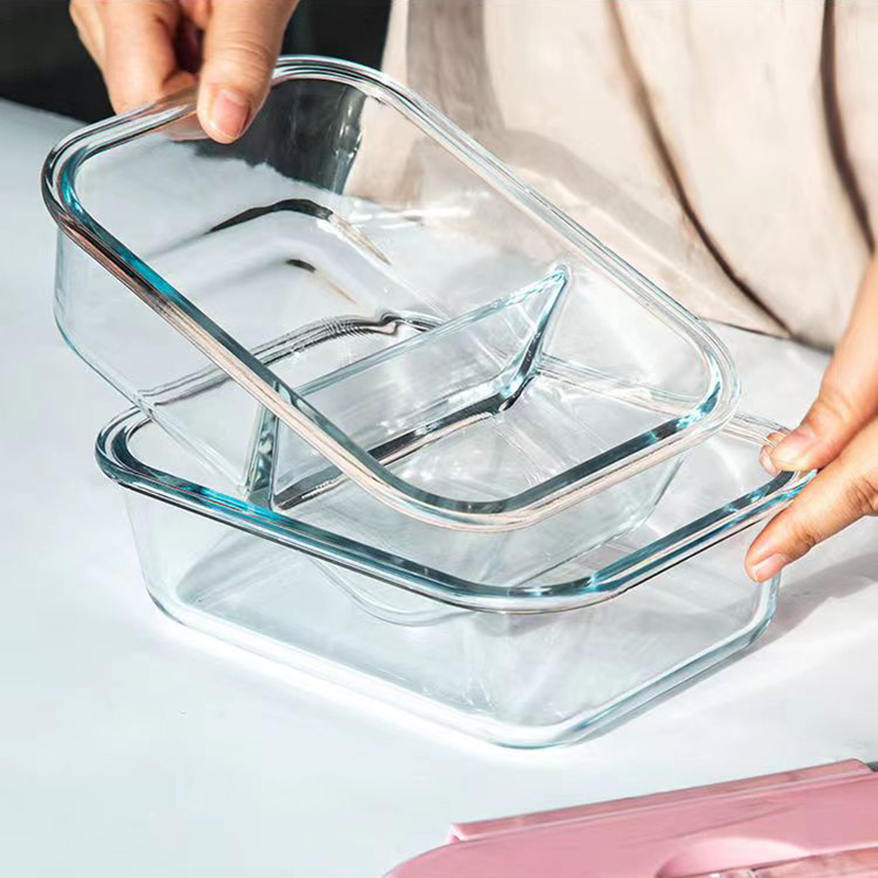 New style Lunch Box Glass 1050 - Food Storage Glass ulasan dan harga