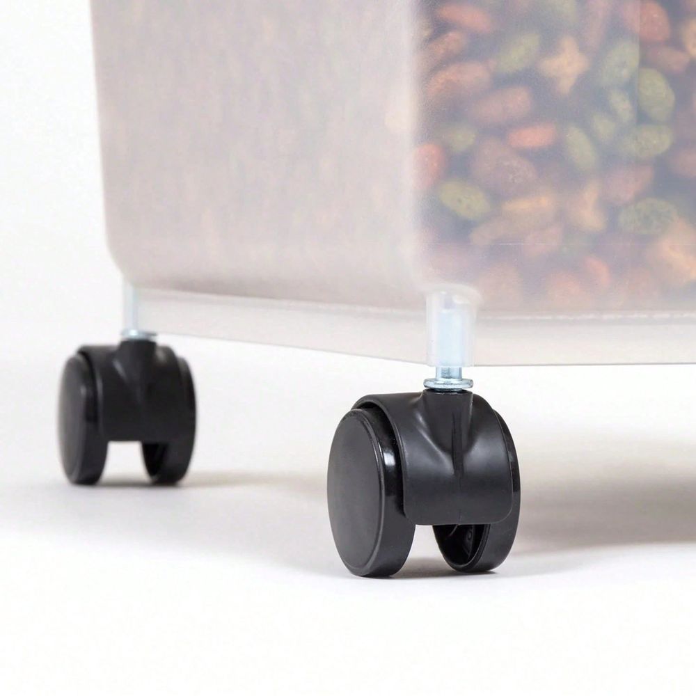 Transparent Plastic Storage Bu - Food Storage For Dog ulasan dan harga